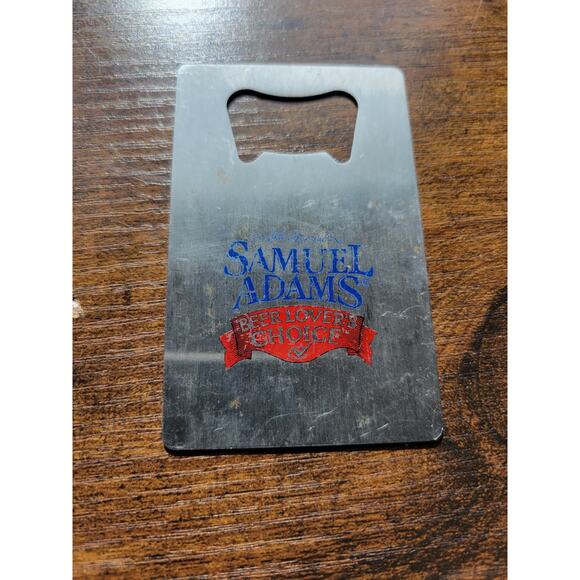 Vintage Samuel Adams 5th Annual Beer Lover's Choice Bottle Opener - Picture 2 of 5